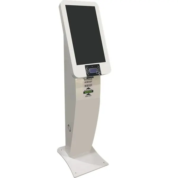 Standart Kiosk – beyaz barkod okuyuculu